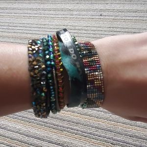 Multi-colored bracelet